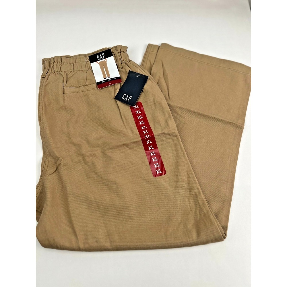 GAP Easy Twill Pants Adult Size Xtra Large Light Brown New with Tags